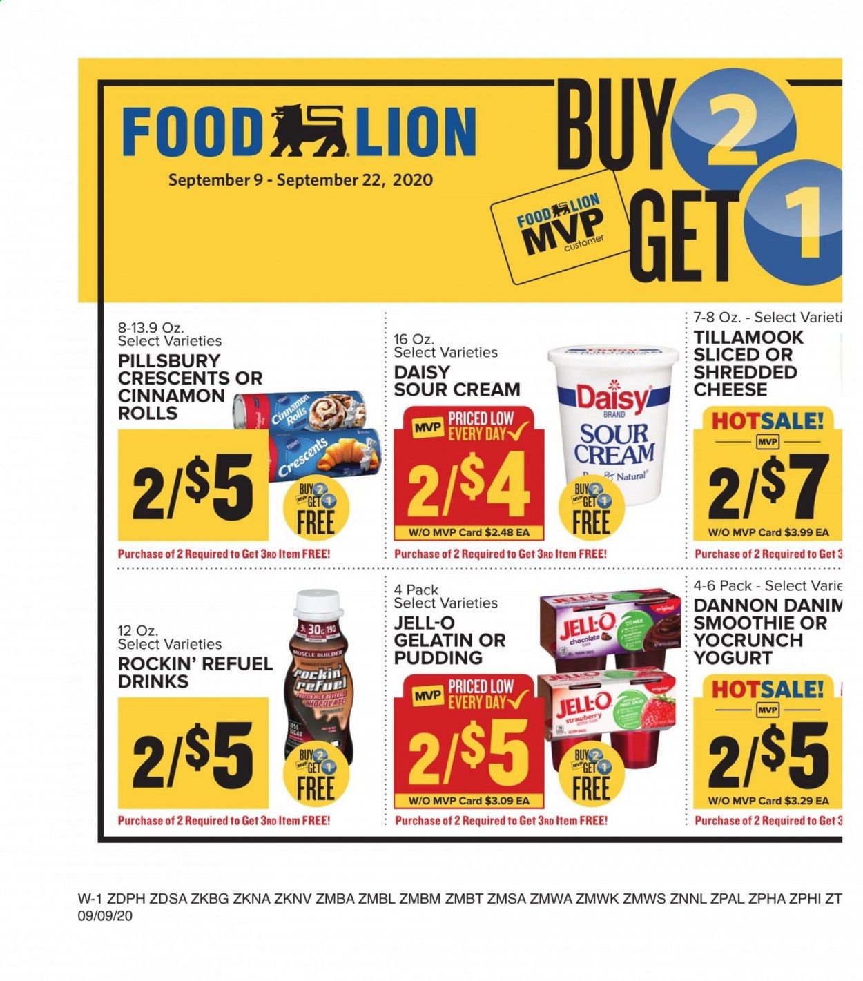 Food Lion (PA) Weekly Ad September 9 to September 15