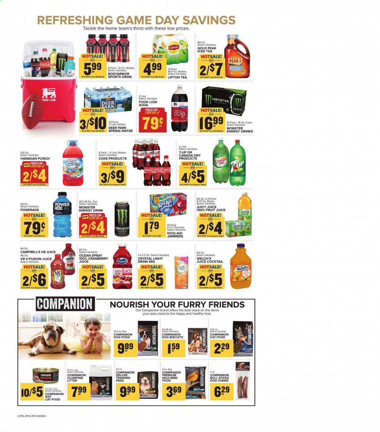 Food Lion (PA) Weekly Ad September 9 to September 15
