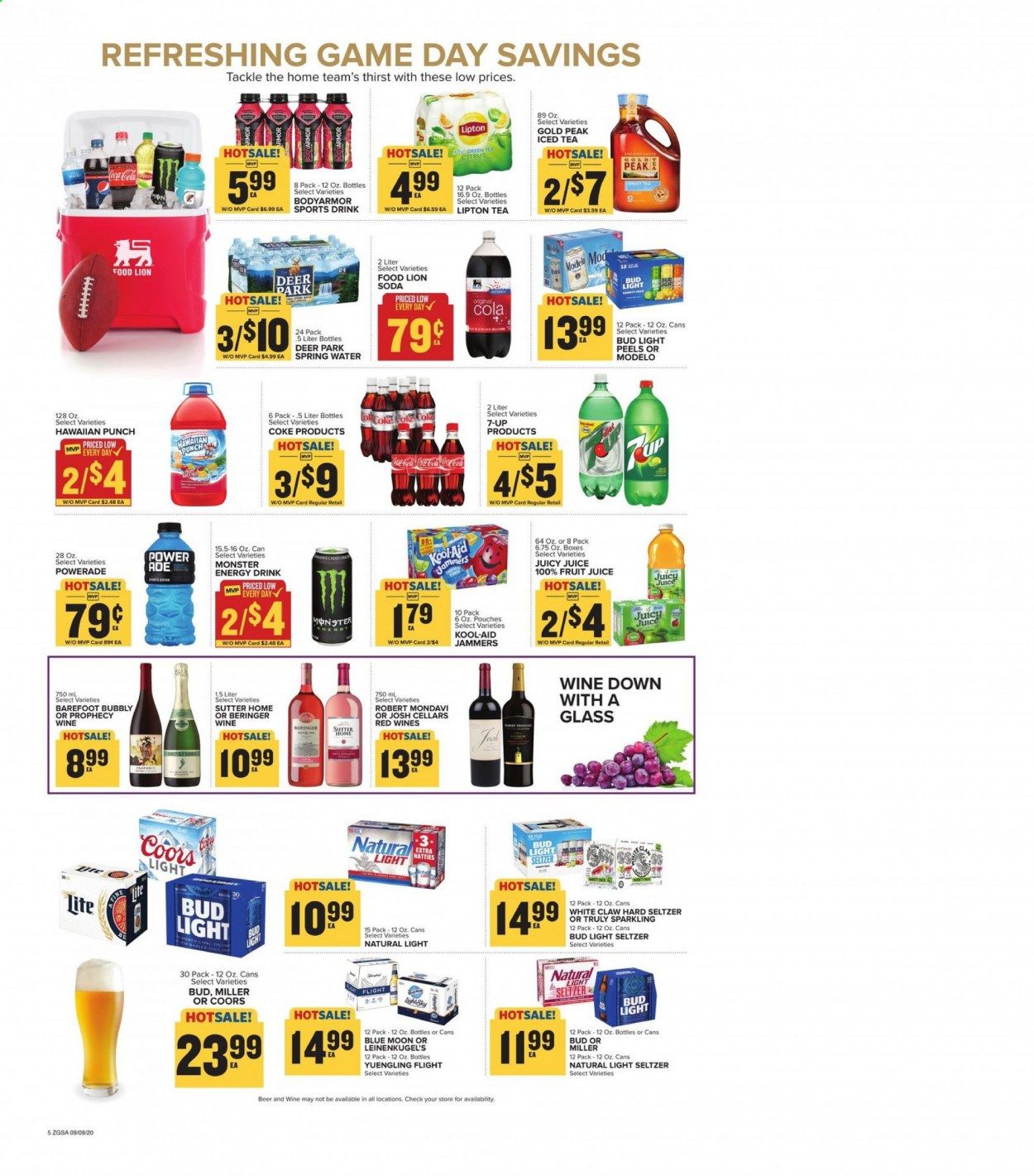 Food Lion (GA) Weekly Ad September 9 to September 15