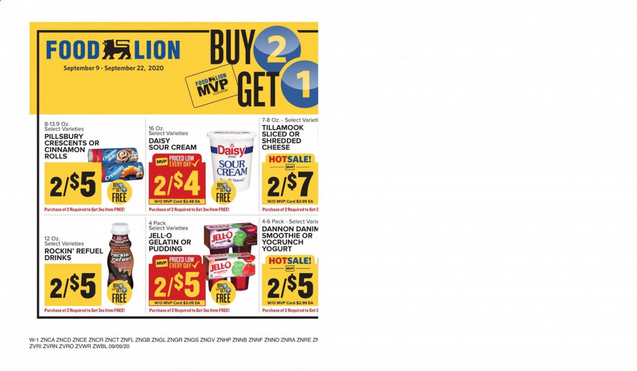 Food Lion (VA) Weekly Ad September 9 to September 15