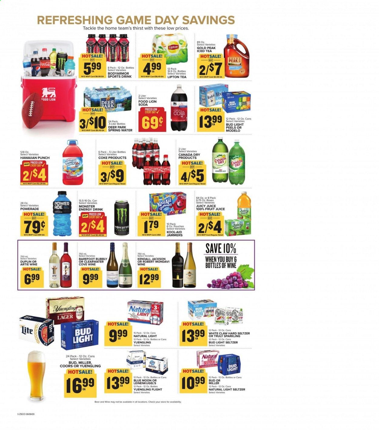 Food Lion (SC) Weekly Ad September 9 to September 15