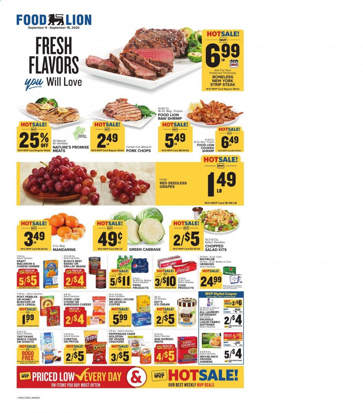 Food Lion (WV) Weekly Ad September 9 to September 15