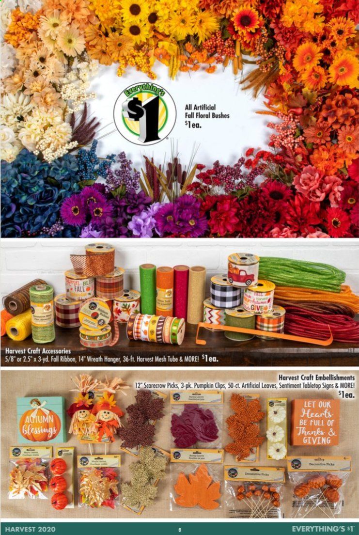 Dollar Tree Weekly Ad September 8 to September 26
