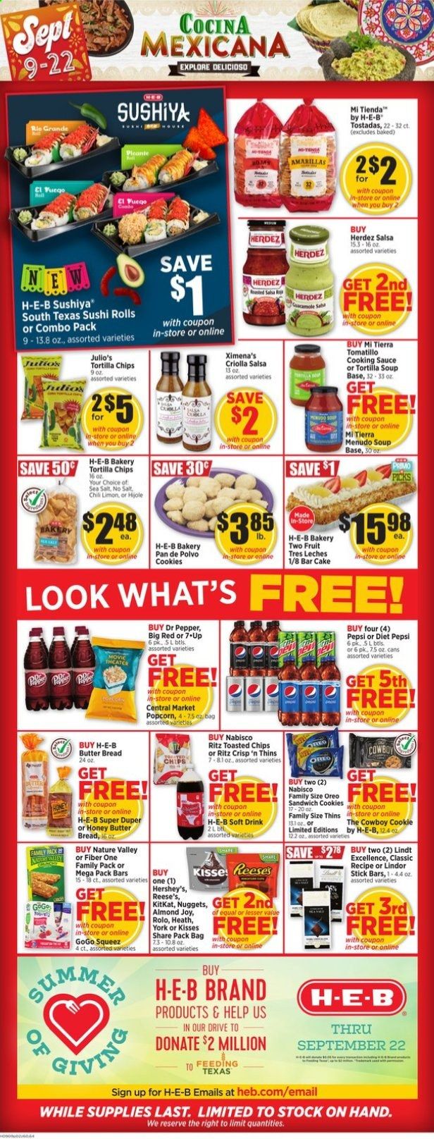 H-E-B Weekly Ad September 9 to September 15