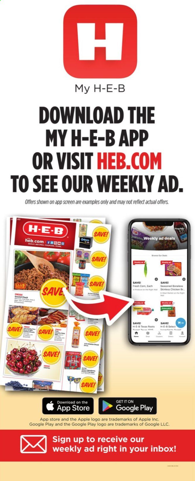H-E-B Weekly Ad September 9 to September 15