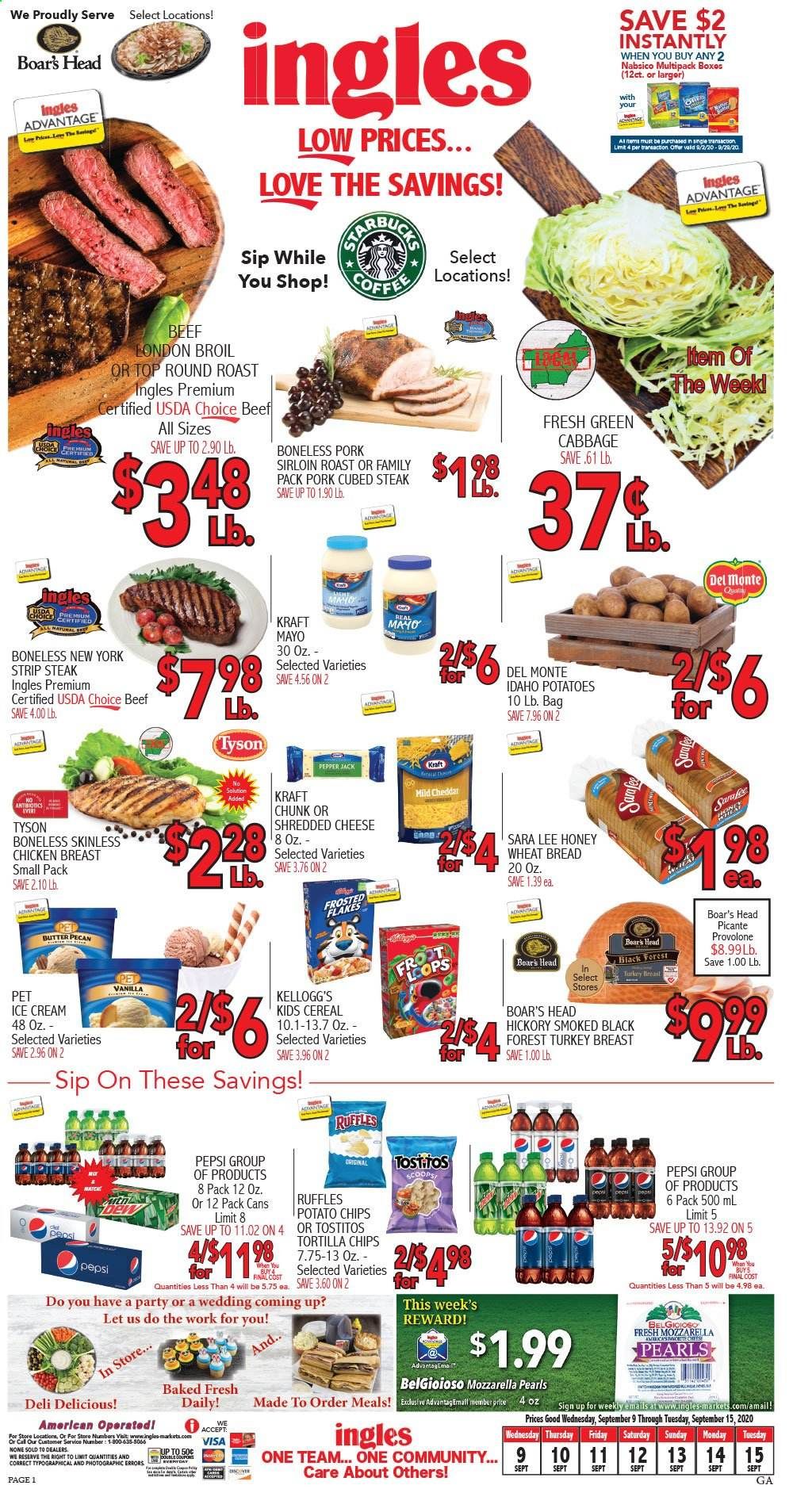Ingles Weekly Ad September 9 to September 15
