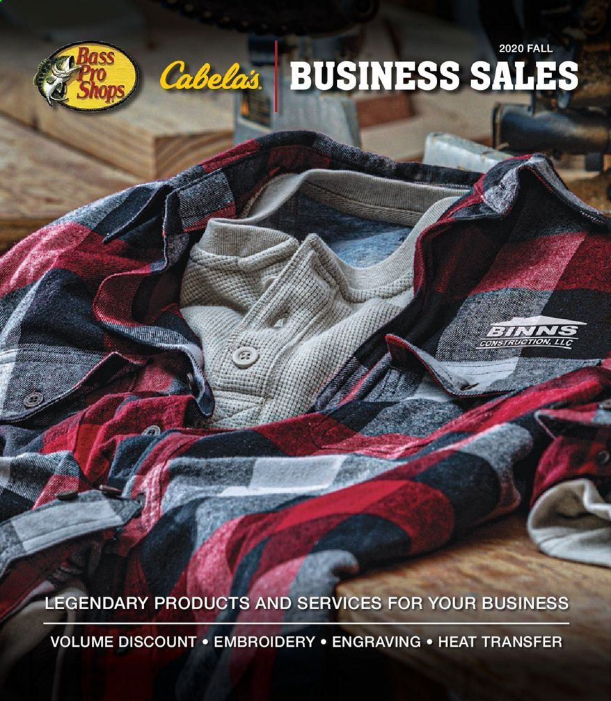 Cabela's Weekly Ad September 9 to December 26