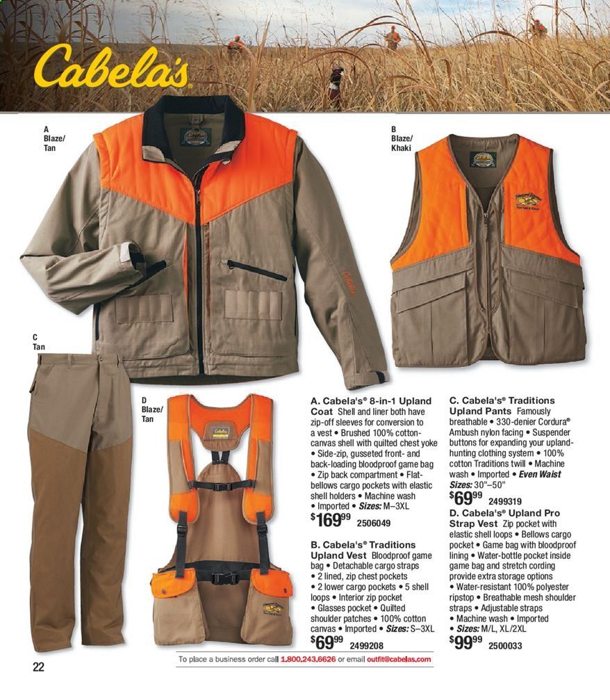 Cabela's Weekly Ad September 9 to December 26