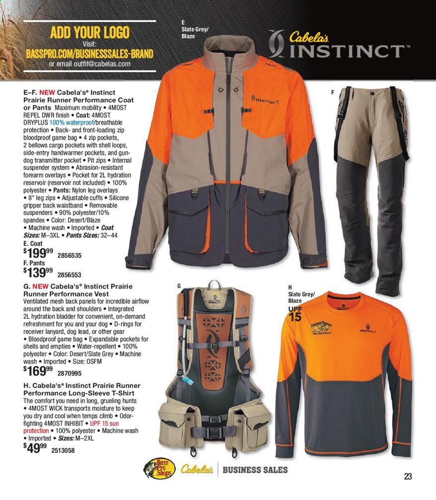 Cabela's Weekly Ad September 9 to December 26
