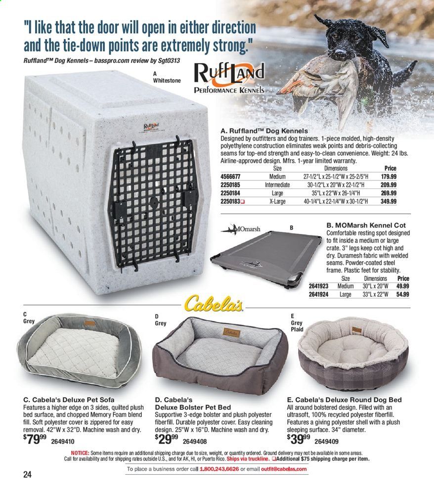 Cabela's Weekly Ad September 9 to December 26