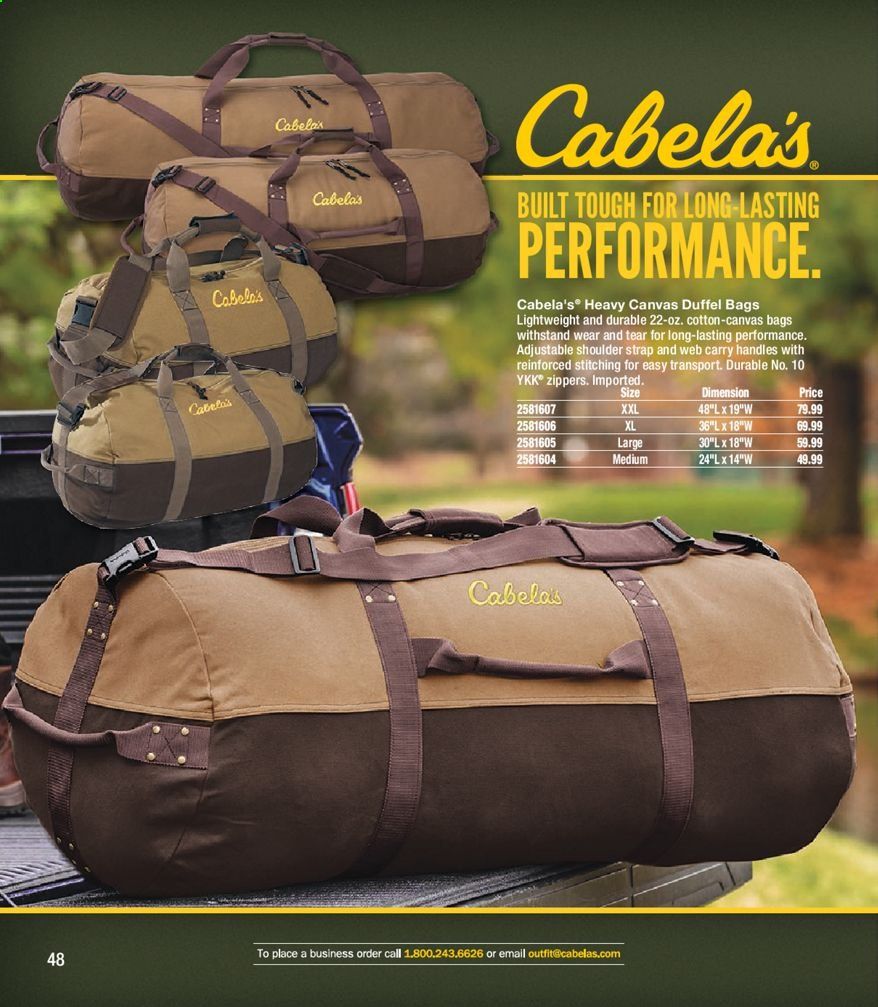 Cabela's Weekly Ad September 9 to December 26