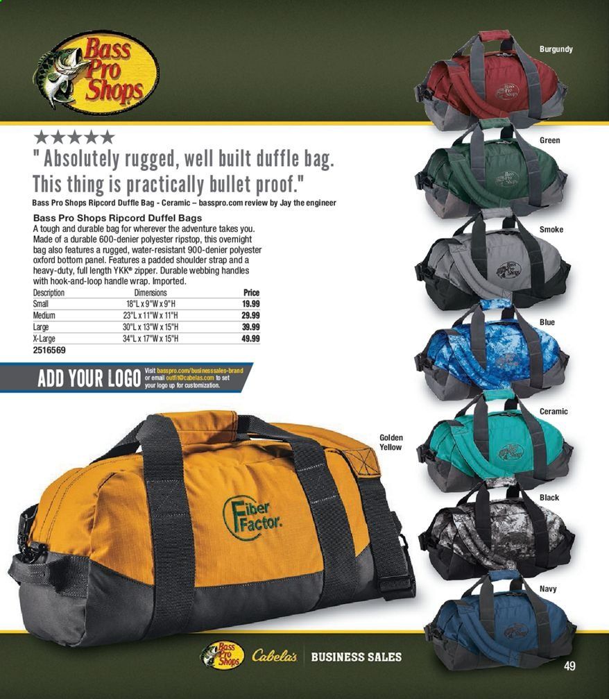 Cabela's Weekly Ad September 9 to December 26