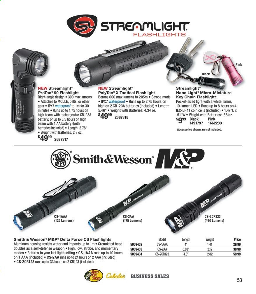 Cabela's Weekly Ad September 9 to December 26