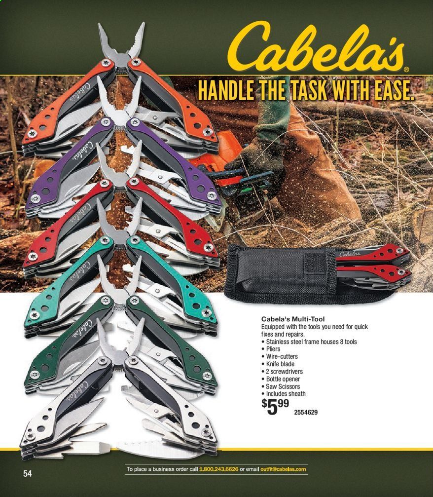 Cabela's Weekly Ad September 9 to December 26