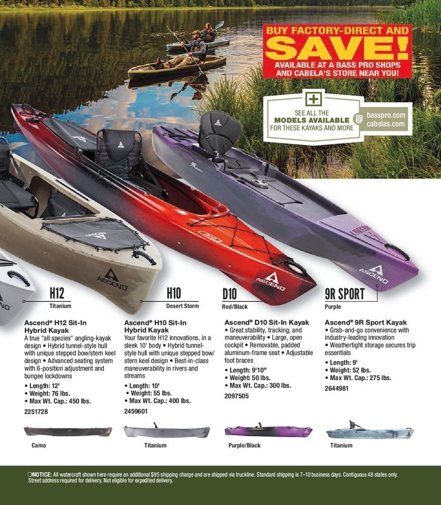 Cabela's Weekly Ad September 9 to December 26