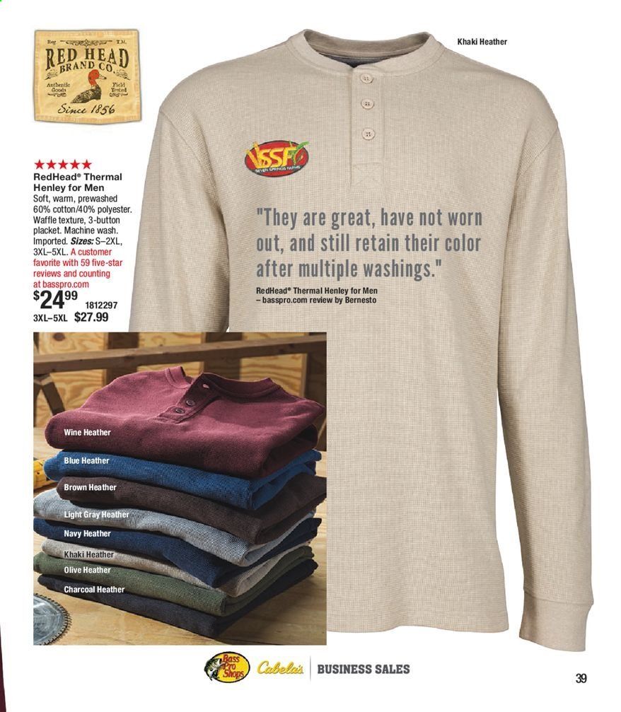 Bass Pro Shops Weekly Ad September 9 to December 26