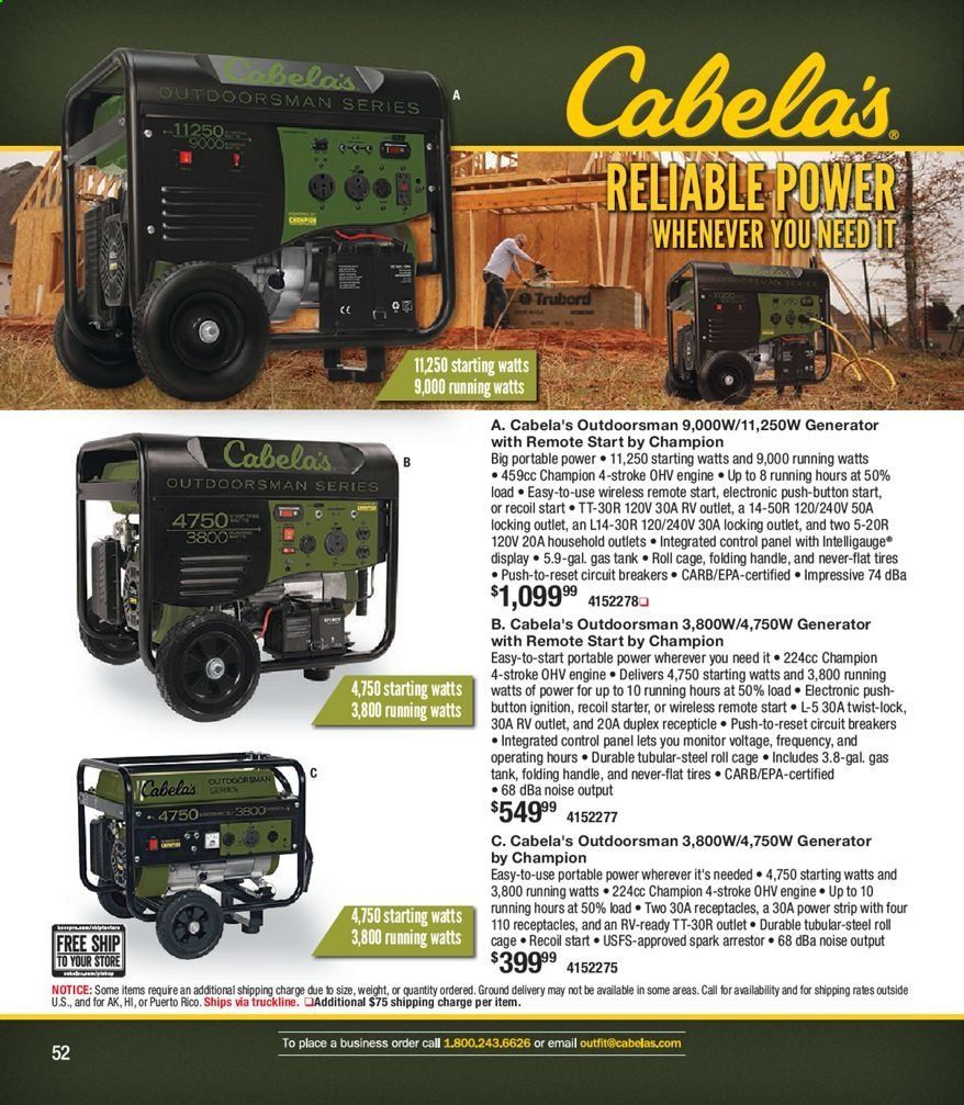 Bass Pro Shops Weekly Ad September 9 to December 26