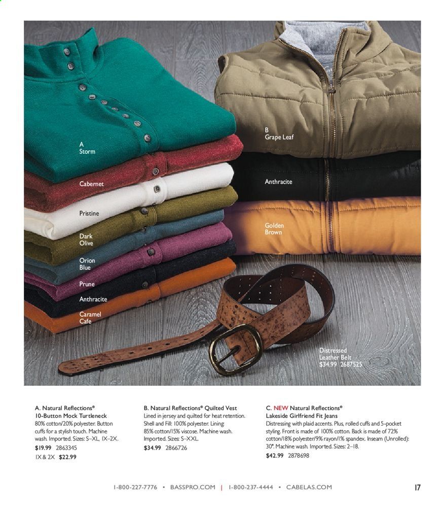 Cabela's Weekly Ad September 9 to October 24
