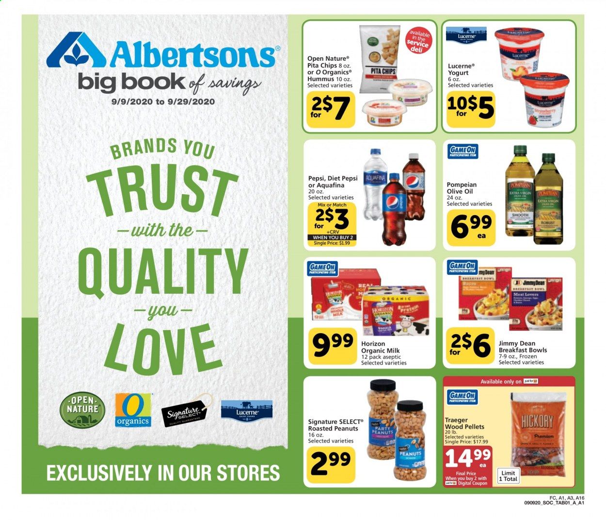 Albertsons Weekly Ad September 9 to September 29