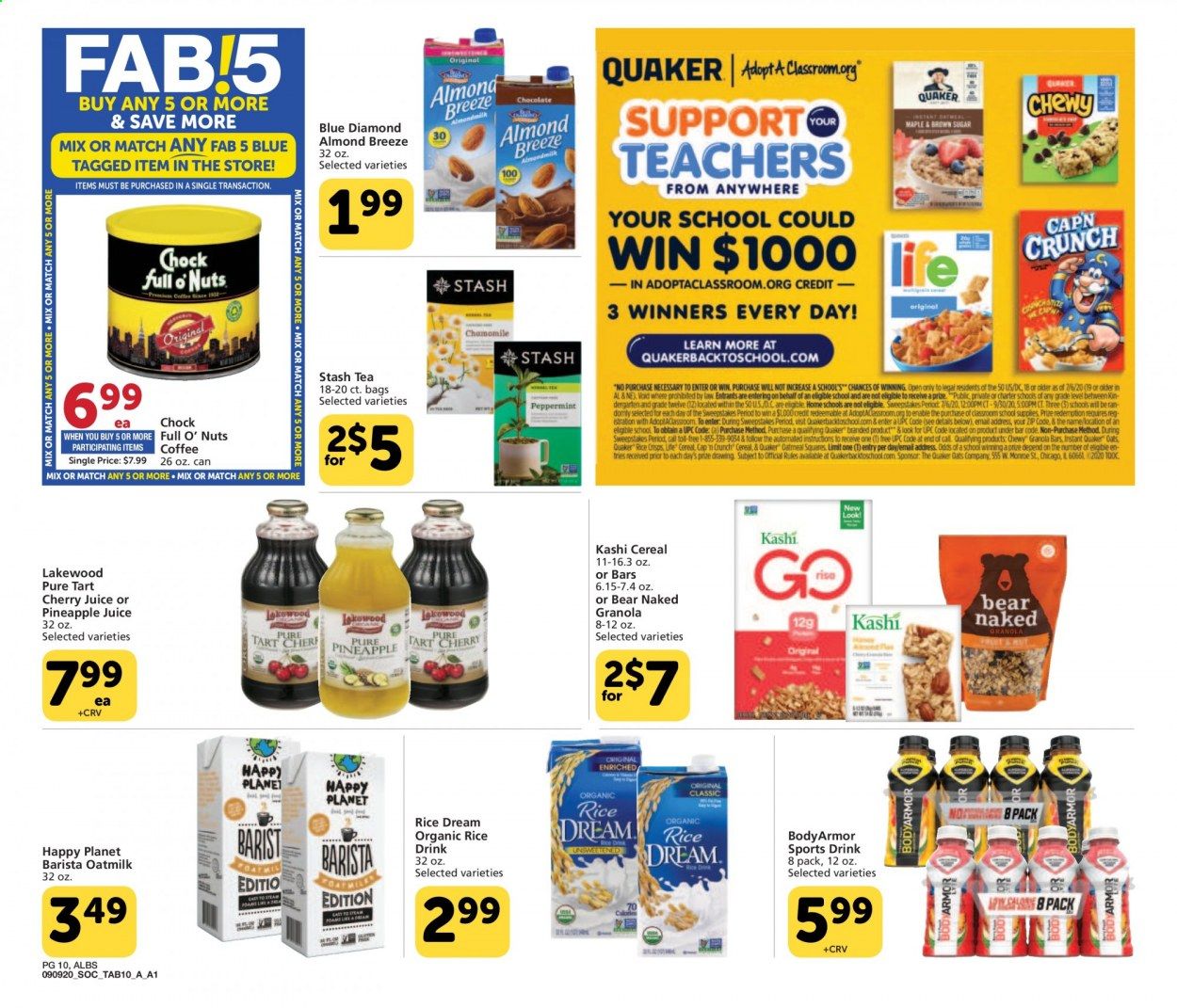 Albertsons Weekly Ad September 9 to September 29