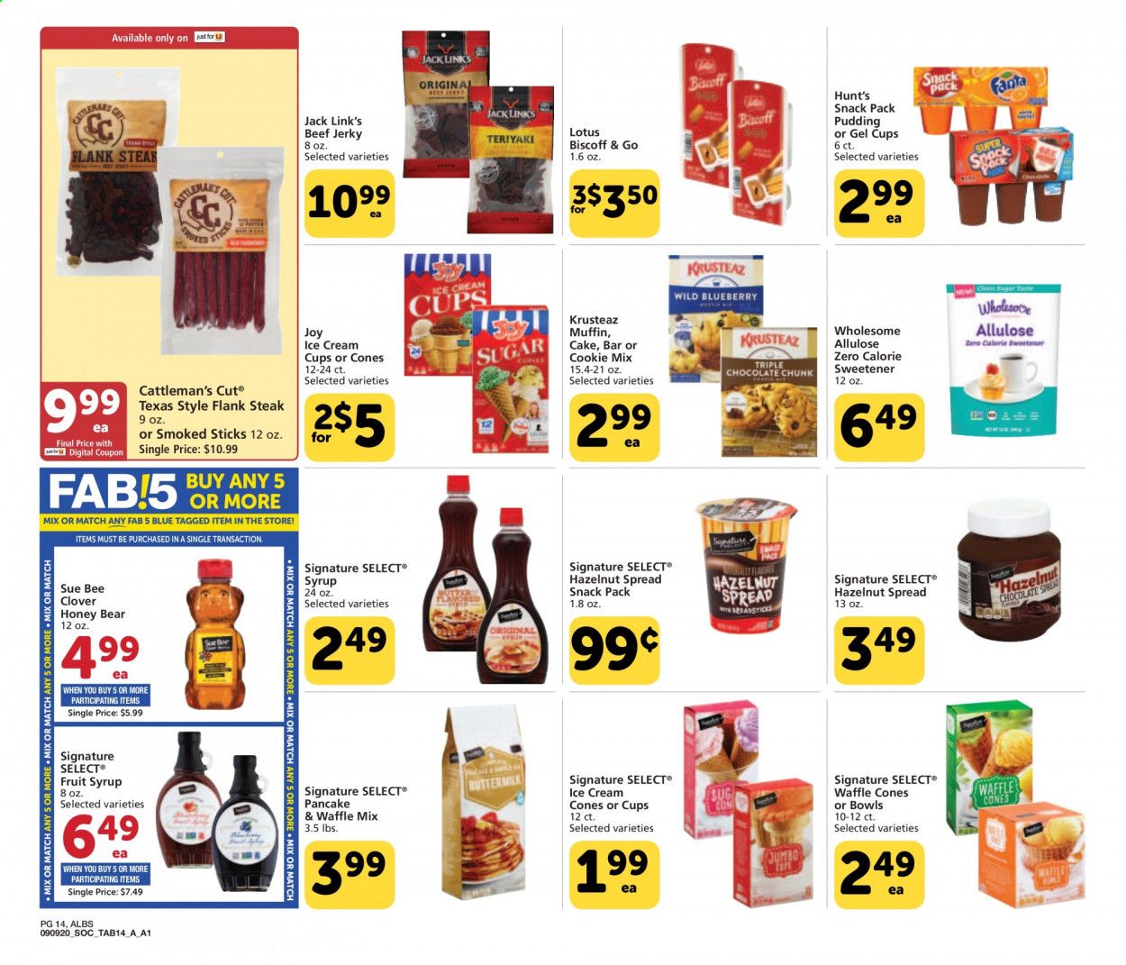 Albertsons Weekly Ad September 9 to September 29