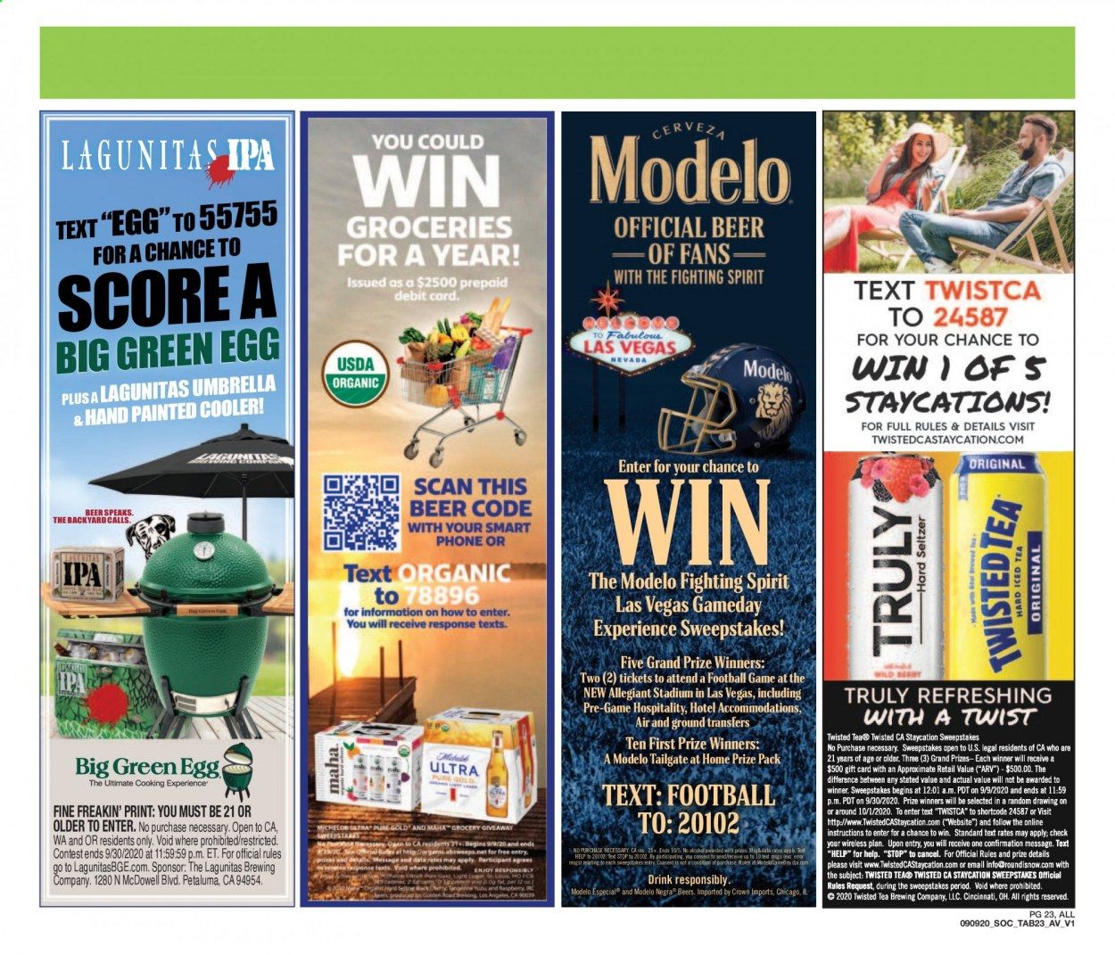 Albertsons Weekly Ad September 9 to September 29