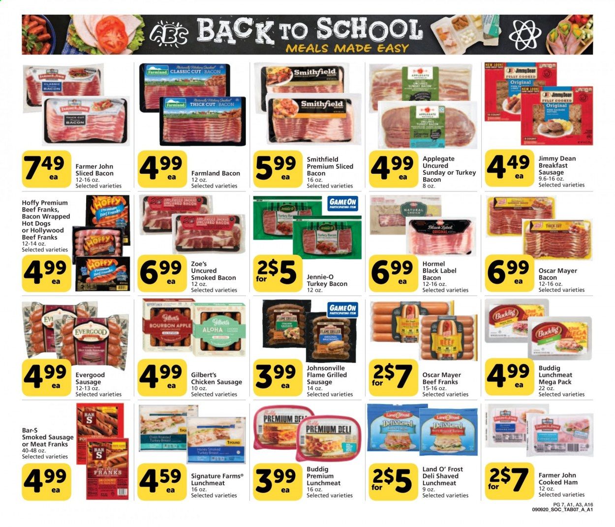 Albertsons Weekly Ad September 9 to September 29
