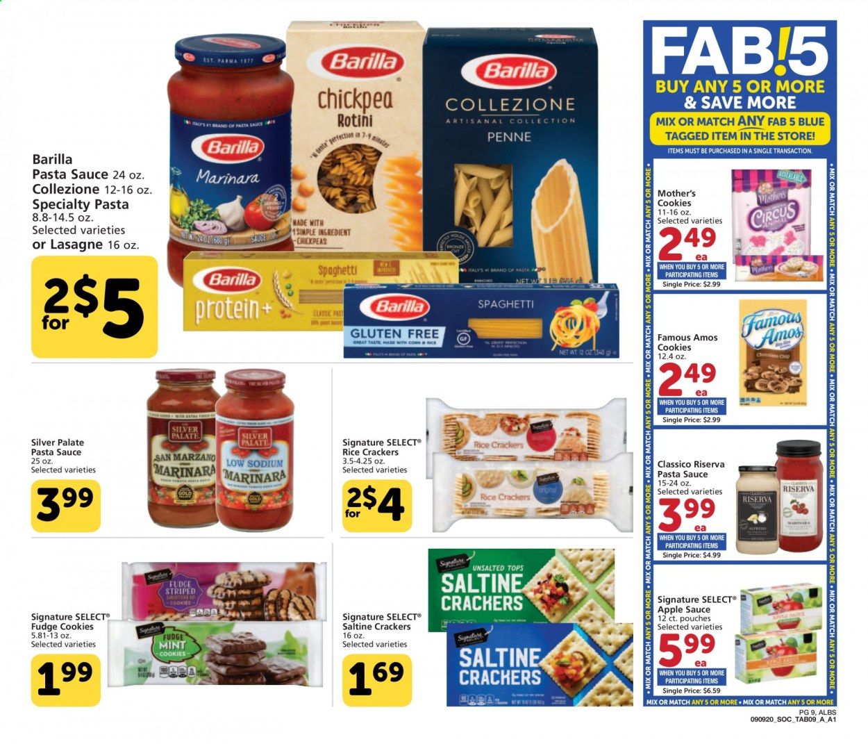 Albertsons Weekly Ad September 9 to September 29