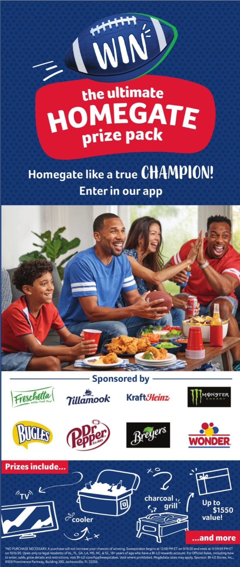 BI-LO Weekly Ad September 9 to September 15