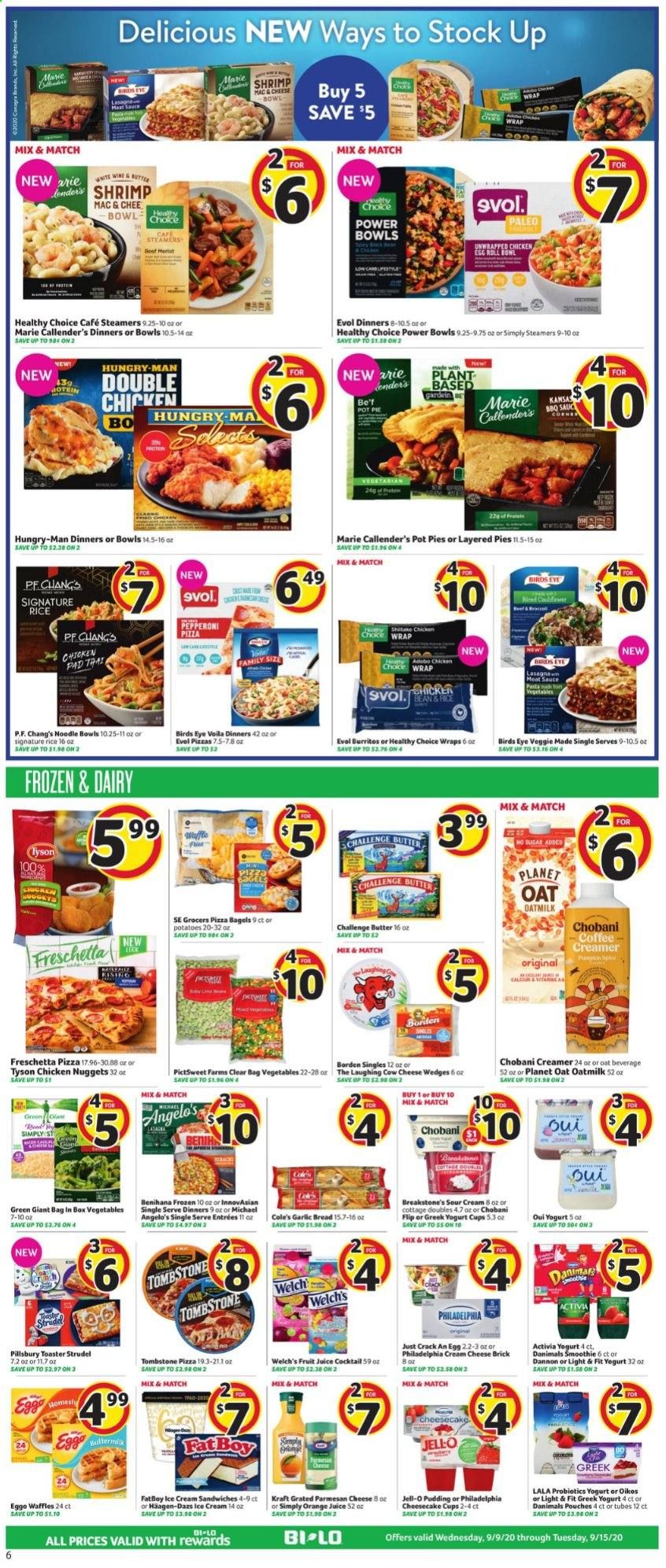BI-LO Weekly Ad September 9 to September 15