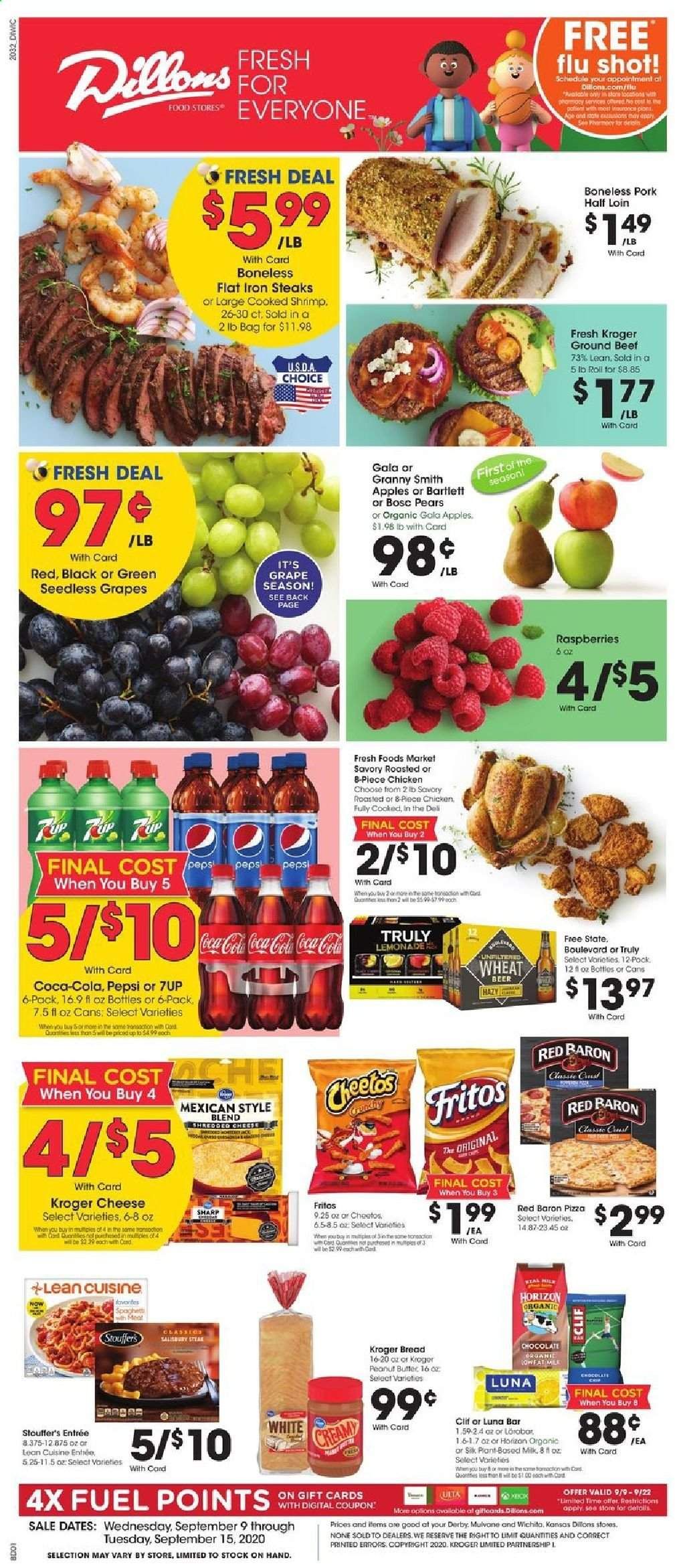 Dillons Weekly Ad September 9 to September 15