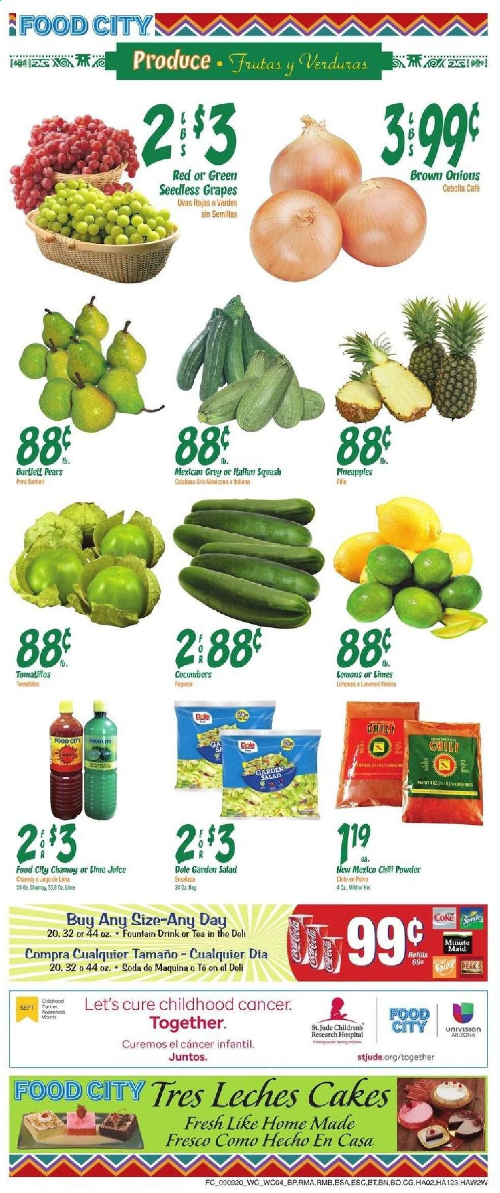 Food City Weekly Ad September 9 to September 15
