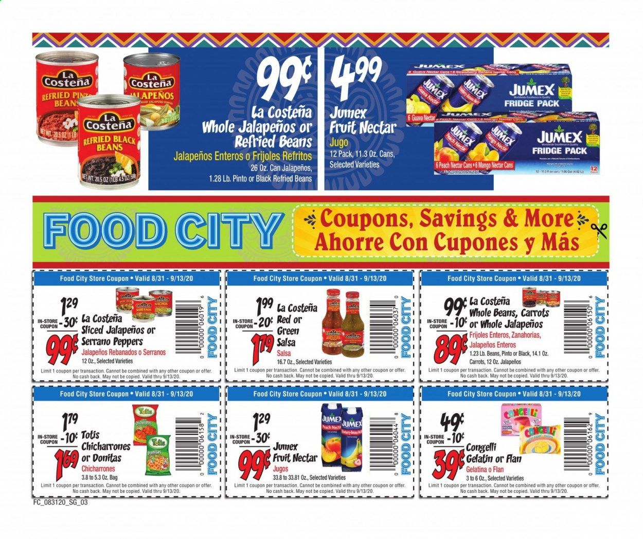 Food City Weekly Ad August 31 to September 13