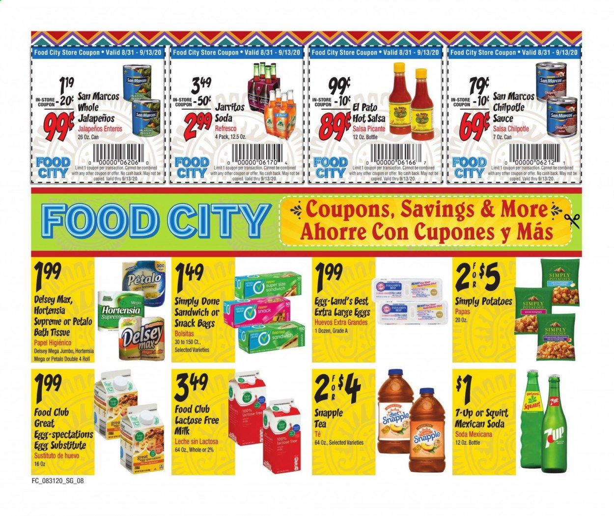 Food City Weekly Ad August 31 to September 13