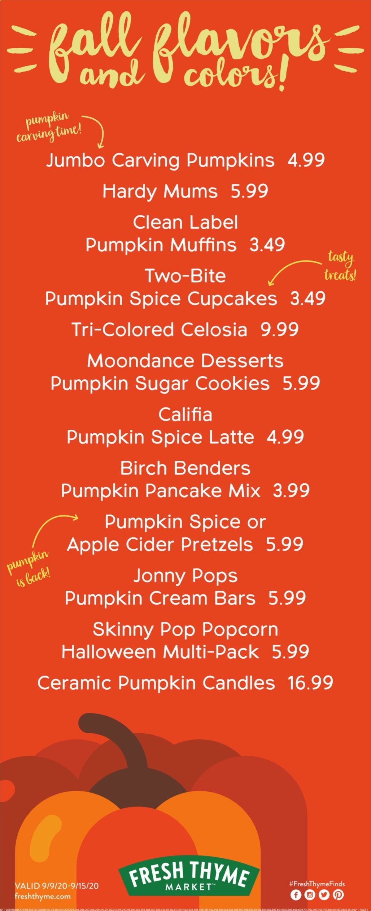 Fresh Thyme Weekly Ad September 9 to September 15