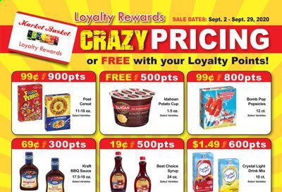 Market Basket Weekly Ad September 2 to September 29