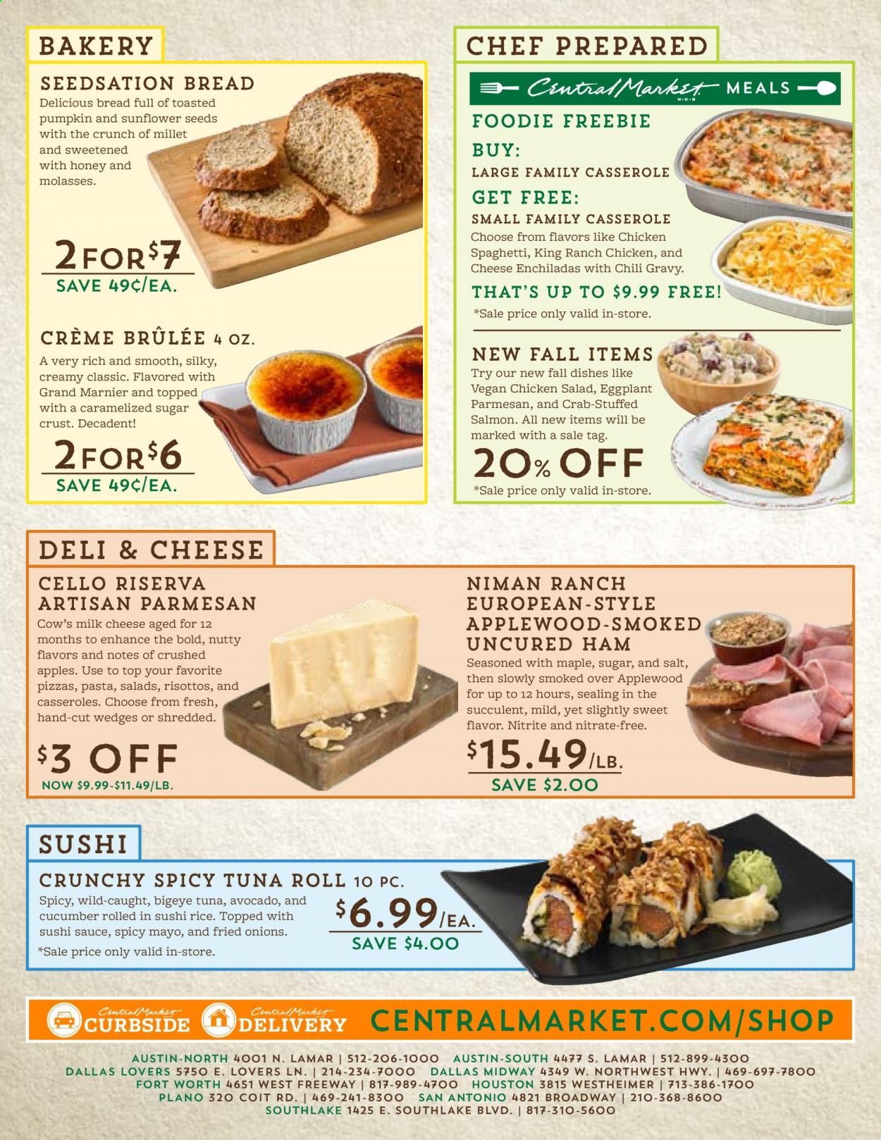 Central Market Weekly Ad September 9 to September 15