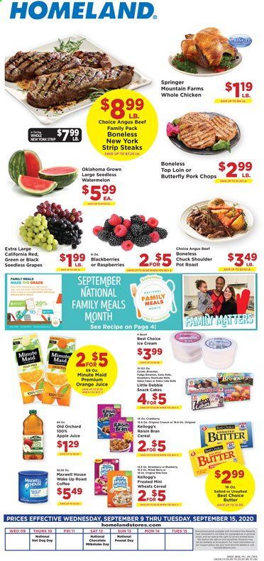 Homeland Weekly Ad September 9 to September 15
