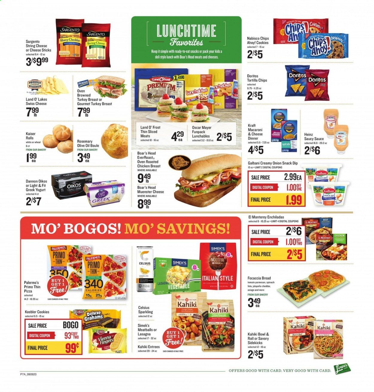 Lowes Foods Weekly Ad September 9 to September 15