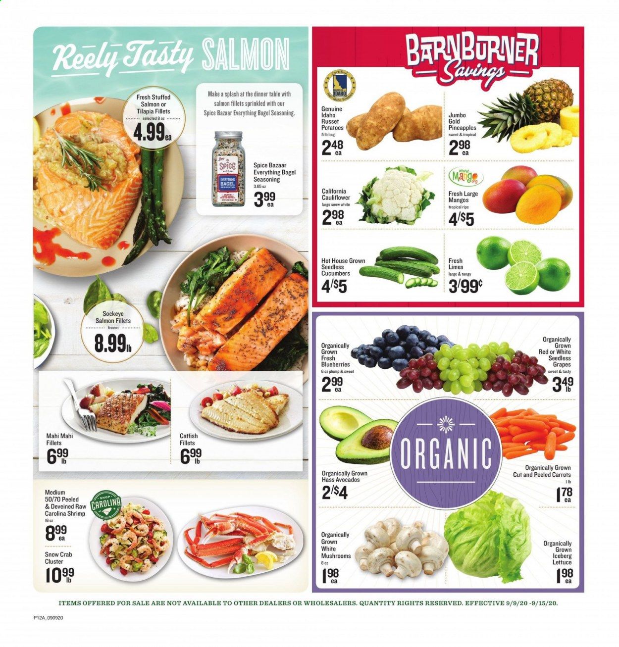 Lowes Foods Weekly Ad September 9 to September 15