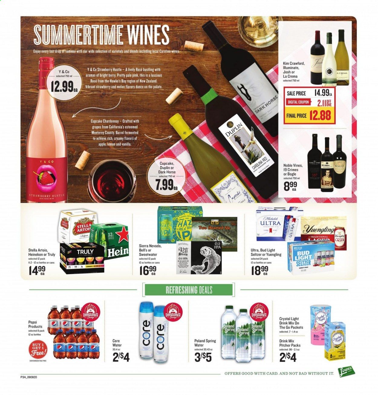 Lowes Foods Weekly Ad September 9 to September 15