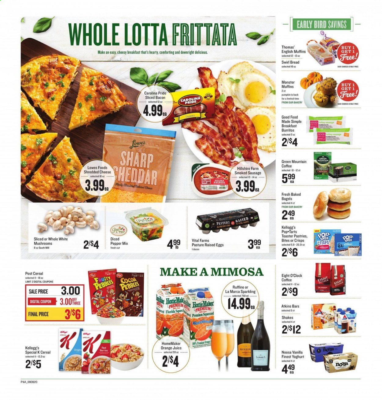 Lowes Foods Weekly Ad September 9 to September 15