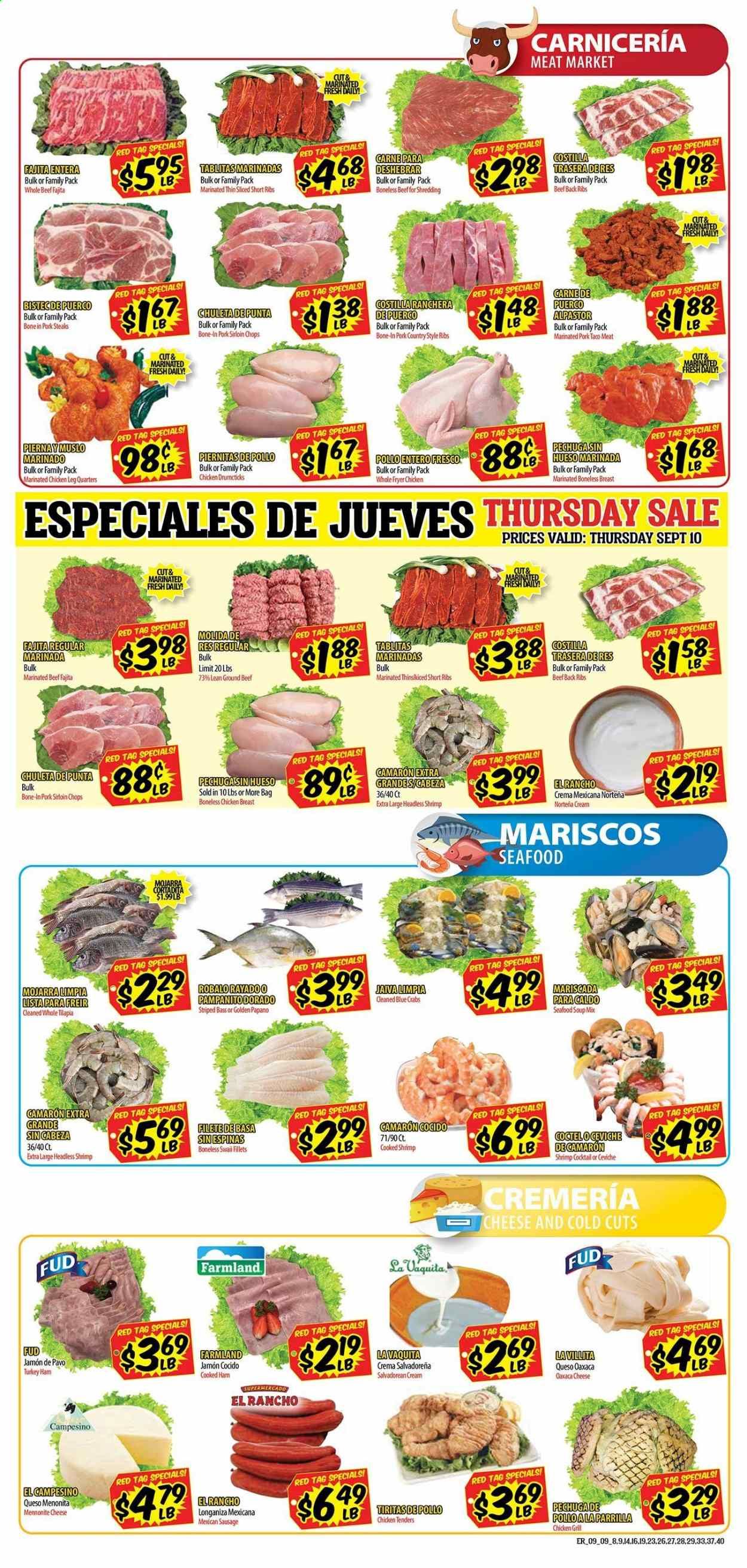 El Rancho Weekly Ad September 9 to September 15