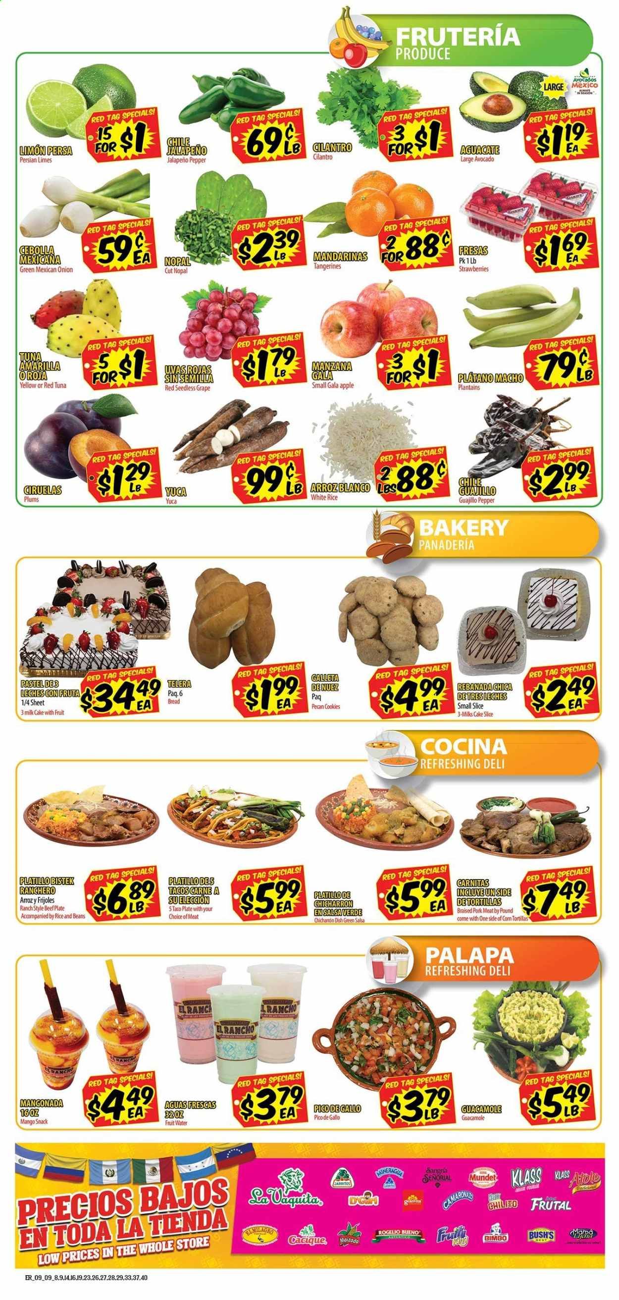 El Rancho Weekly Ad September 9 to September 15