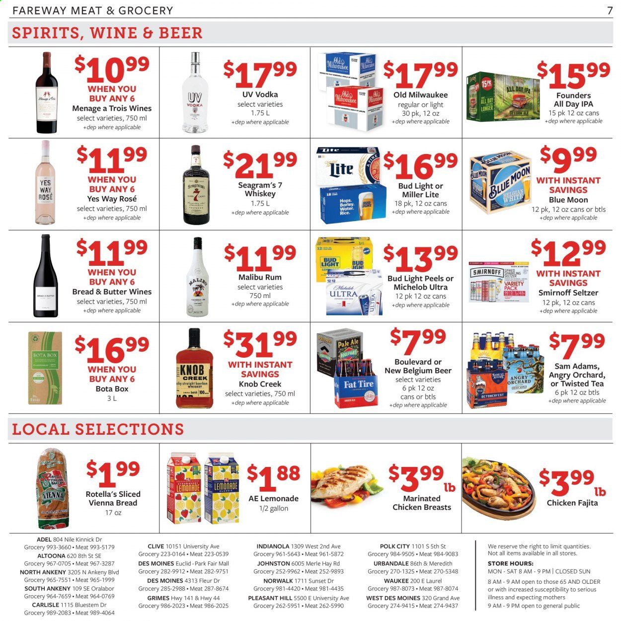 Fareway (IA) Weekly Ad September 8 to September 14