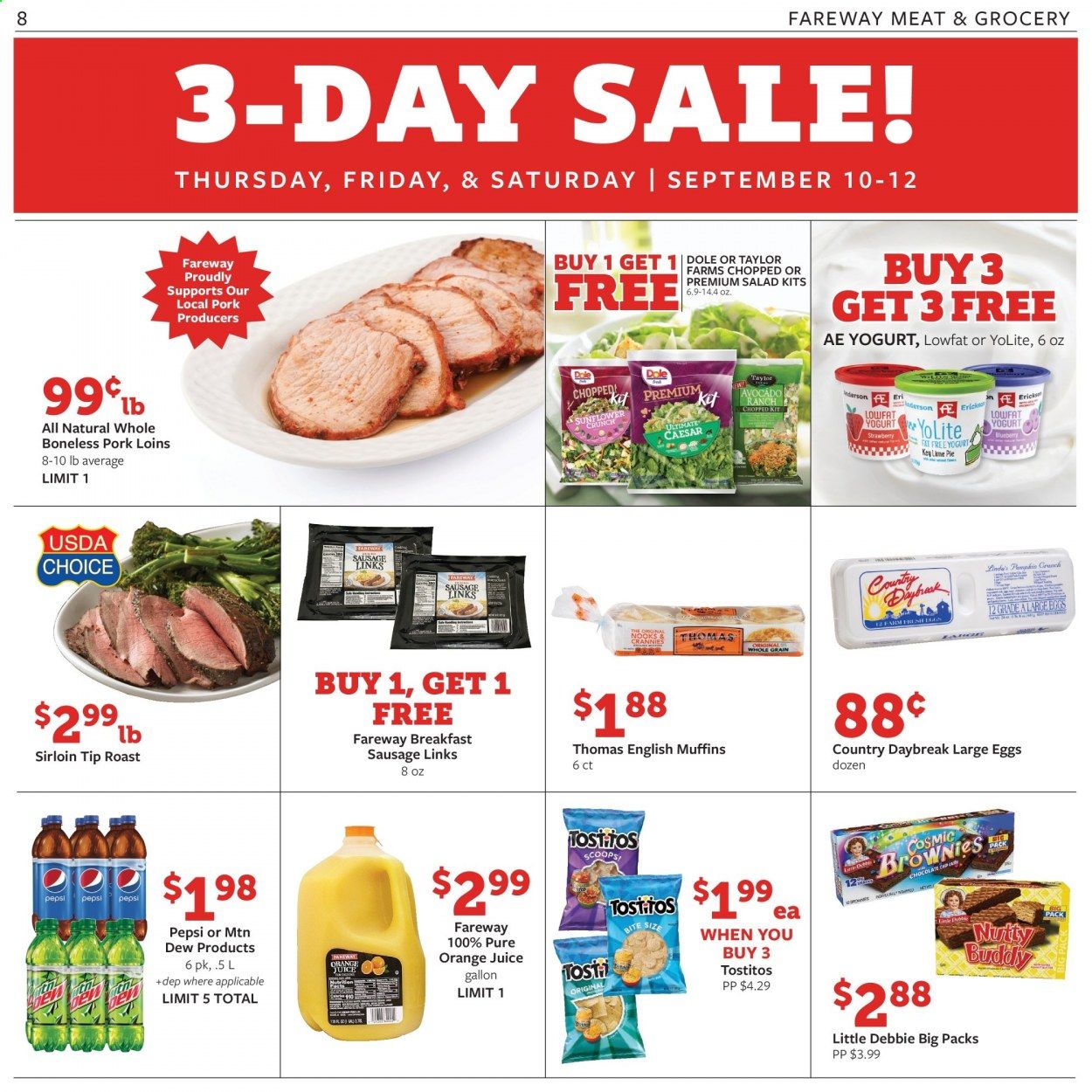 Fareway (IA) Weekly Ad September 8 to September 14