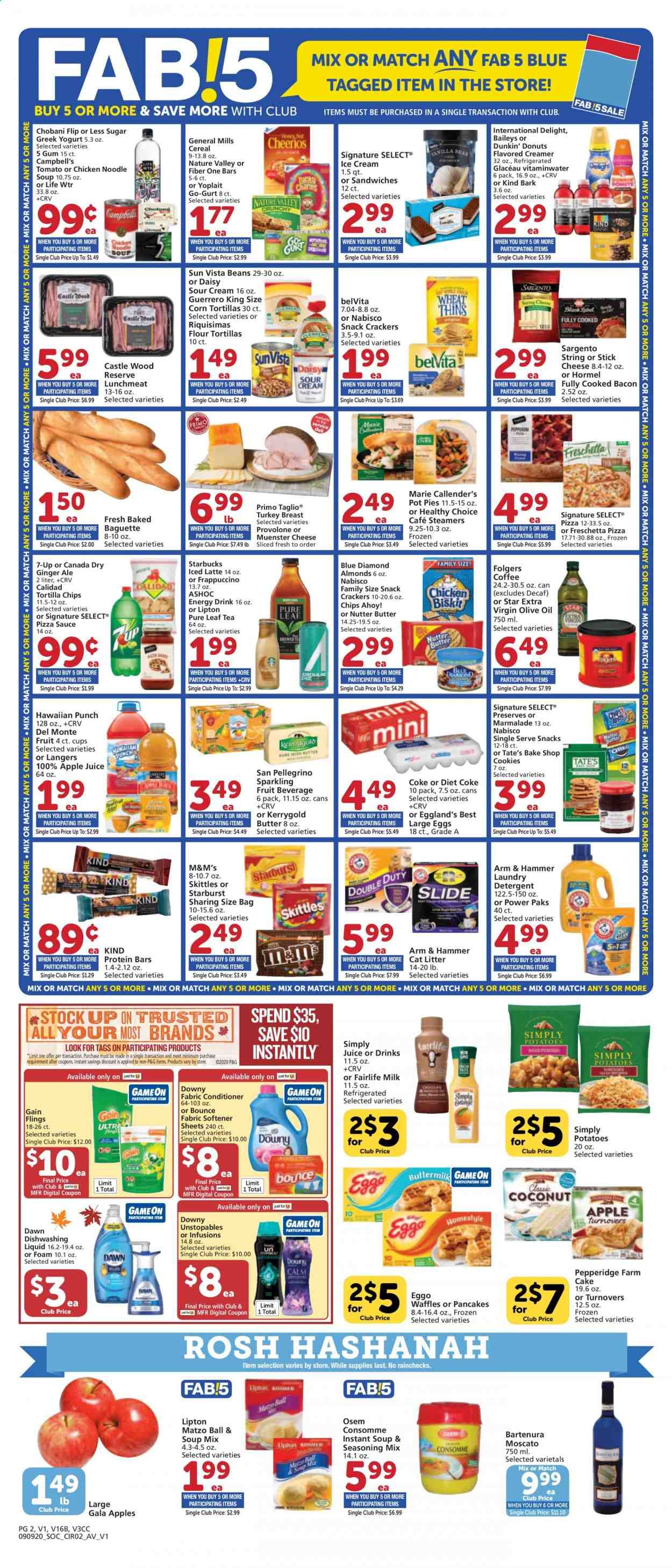 Vons Weekly Ad September 9 to September 15