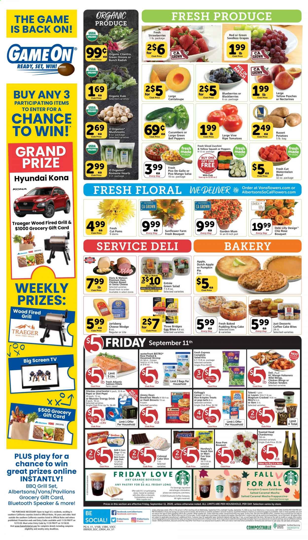 Vons Weekly Ad September 9 to September 15