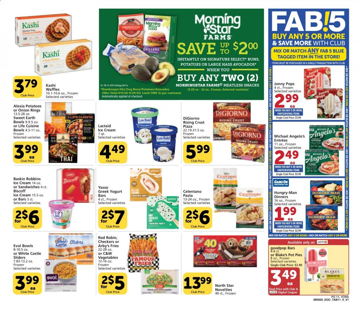 Vons Weekly Ad September 9 to September 29