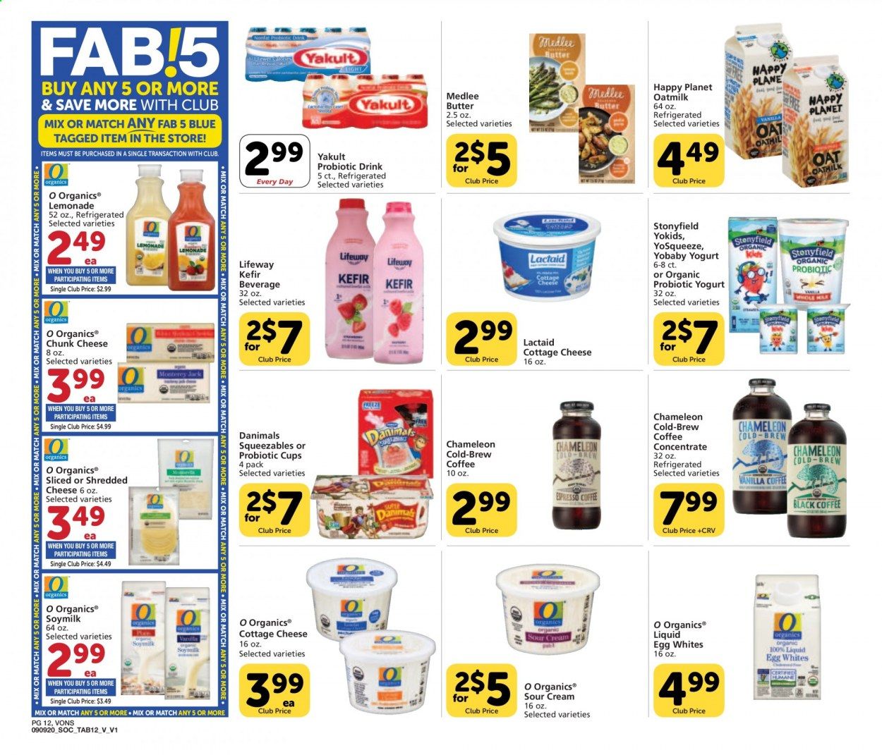 Vons Weekly Ad September 9 to September 29